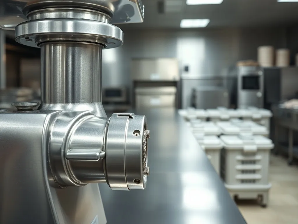 Maszynka do mielenia mięsa przemysłowa – wybór, parametry, serwis